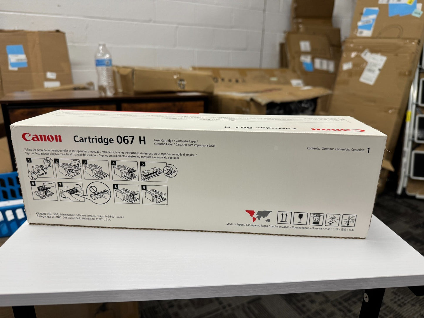 Canon Genuine 067H High Capacity Black Toner Cartridge - Brand New Sealed