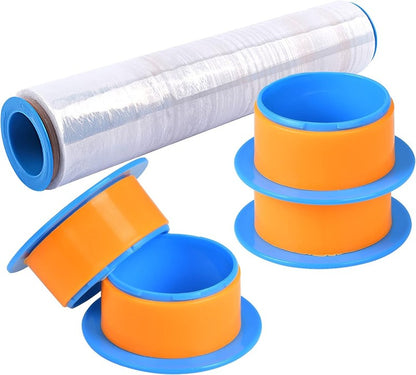 Shrink Wrap Handle, 2 Pairs Manual Stretch Wrap Dispenser for Shipping, Pallet,