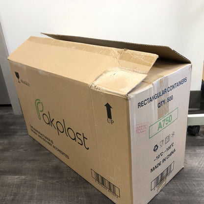 25oz Food Containers Meal Prep Soup Bowl Microwavable 500 Set with Lid