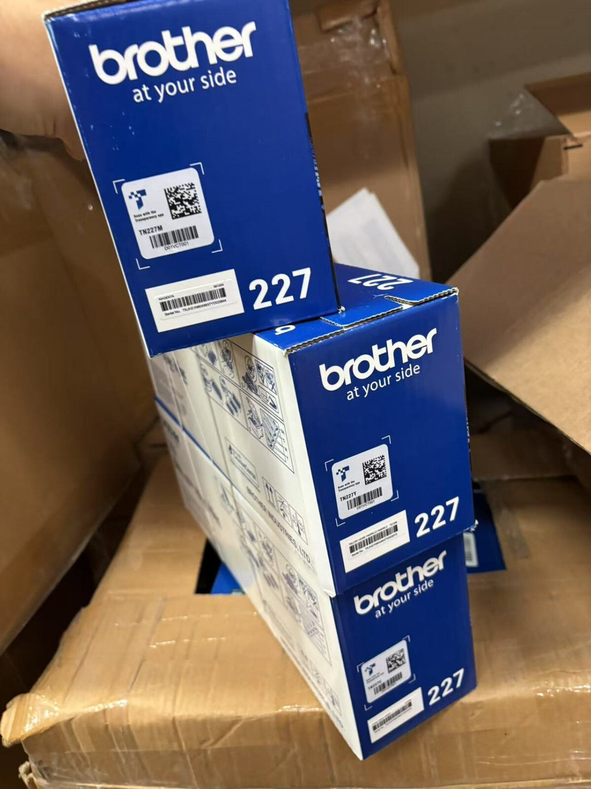 Brother TN227(CMY) High Yield Color Toner Set Cyan,Magenta, Yellow 3 Pack for HL