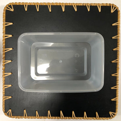 25oz Food Containers Meal Prep Soup Bowl Microwavable 500 Set with Lid