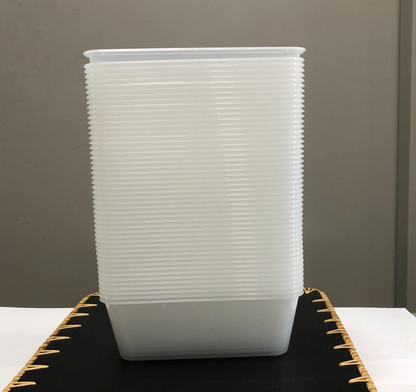 25oz Food Containers Meal Prep Soup Bowl Microwavable 500 Set with Lid