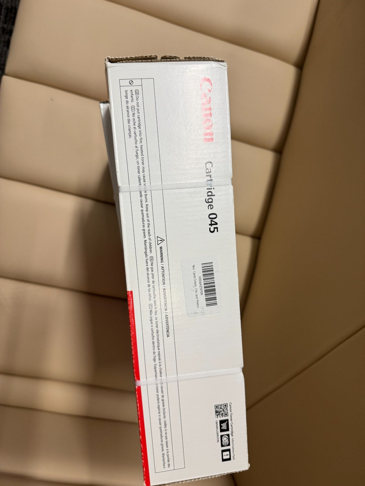 Canon Genuine Toner Bundle 045, 4 Pack for Canon Color Cyan Magenta Yellow Black