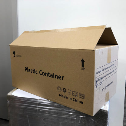 36oz Round Food Containers Meal Prep Soup Bowl Microwavable 400 Set with Lid