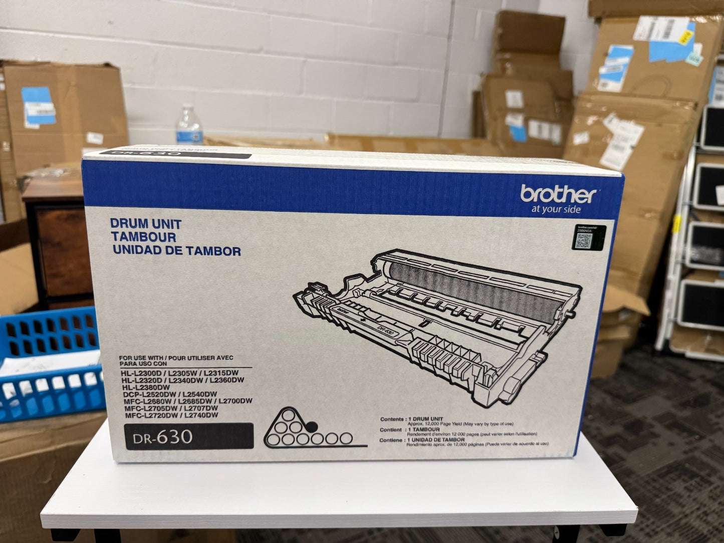Brother DR630 Drum Unit - Black Brand New Sealed