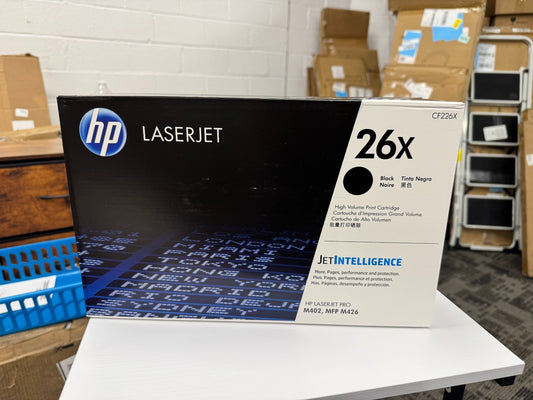 HP 26X CF226X Black Toner Cartridge, SEALED BOX - NEW